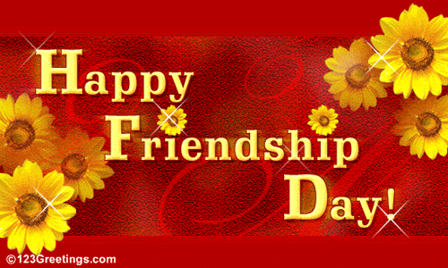 Happy Friendship Day! Free Flowers eCards, Greeting Cards | 123 Greetings