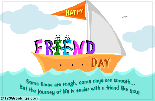 Happy Friend-ship Day! Free Happy Friendship Day eCards, Greeting Cards |  123 Greetings