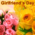 Send Girlfriend's Day Greetings!