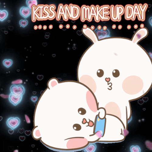 Kiss & Make Up Day With Me.