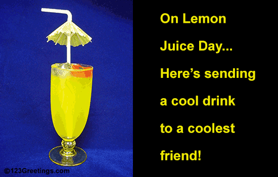 Lemon Juice For You.