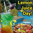 Lemon Juice Day Wishes.