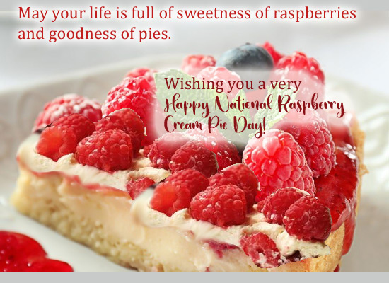 Sweetness Of Raspberry With Pie!