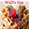 Crunchy Waffles With Lots Of Fruits