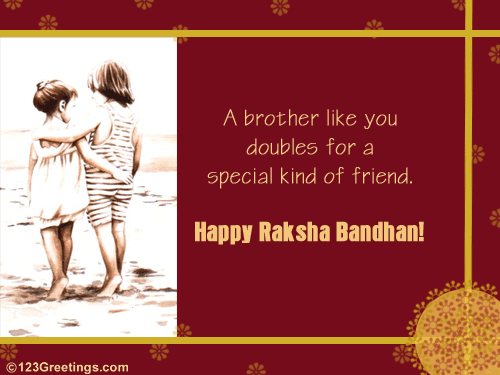 A Friend And A Brother Free Love You Bro eCards, Greeting Cards from 