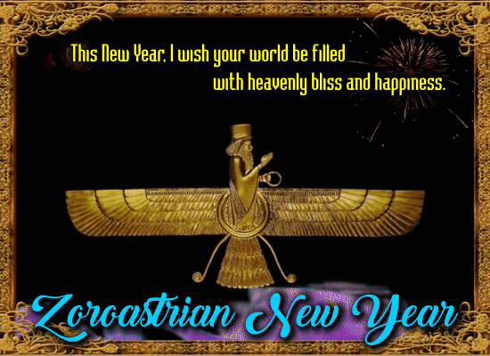 A Zoroastrian New Year Card For You.