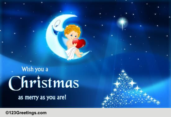 A Christmas Angel! Free Angel Ecards, Greeting Cards 