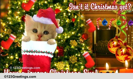 Joyous Christmas Eve! Free Christmas Eve eCards, Greeting Cards | 123