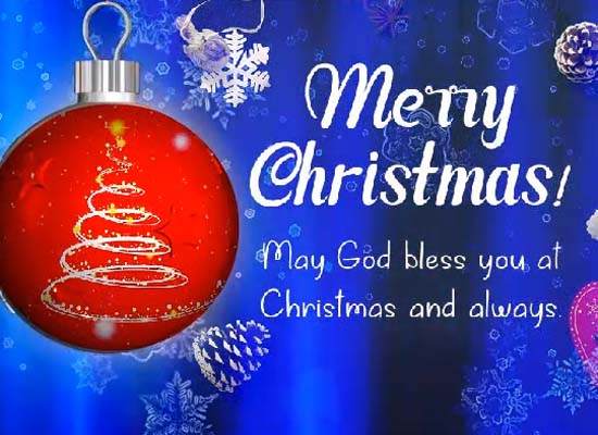 May You Be Blessed! Free Christmas Eve Ecards, Greeting Cards 