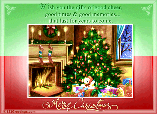 Christmas Wishes For Family! Free Family eCards, Greeting Cards | 123