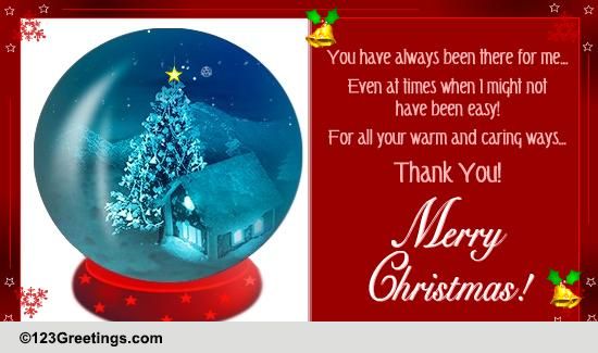 Merry Christmas To You! Free Family eCards, Greeting Cards | 123 Greetings