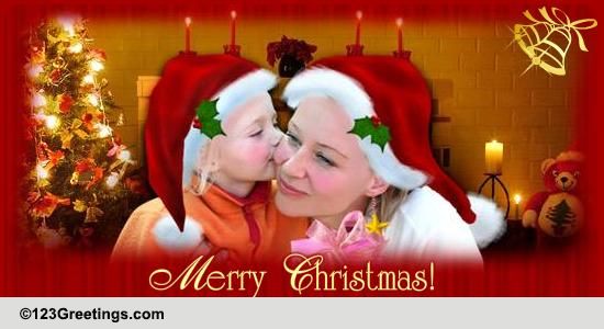 Merry Christmas, Mom! Free Family eCards, Greeting Cards | 123 Greetings