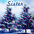 Christmas Wishes For A Sister!