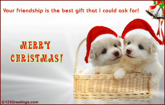 For Friends During Christmas! Free Friends eCards, Greeting Cards | 123