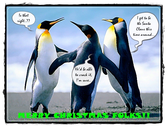 Penguin Christmas. Free Humor & Pranks eCards, Greeting Cards | 123