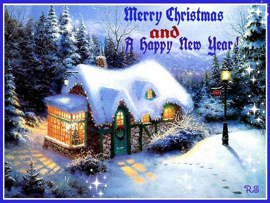 Christmas Greetings &amp; Happy New Year. Free Good Tidings eCards | 123 Greetings