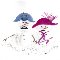 Home : Events : Christmas [Dec 25] : Good Tidings - Snowmen Greeting Cards.