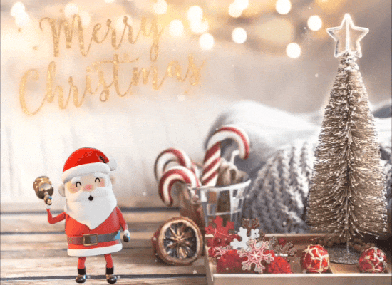 A Cute Christmas Ecard Just For You. Free Merry Christmas Images