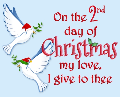 12 Of Christmas Love - 2nd Day. Free Love eCards, Cards | 123 Greetings