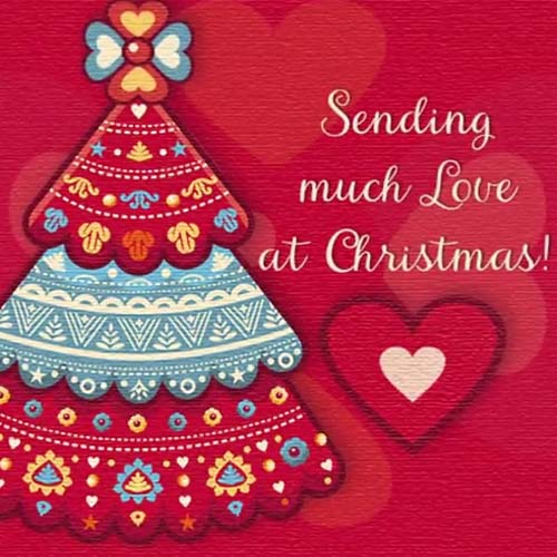 Sending Love At Christmas. Free Love eCards, Greeting Cards | 123 Greetings