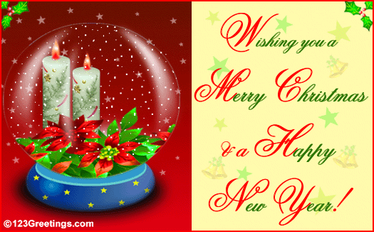 Merry Christmas Glitter Graphics