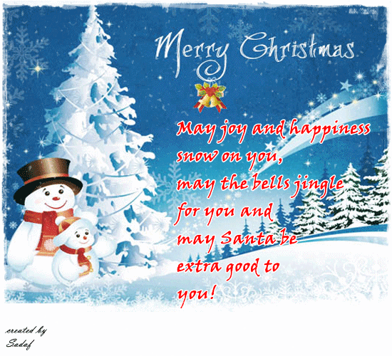 A Very Wonderful Merry Christmas. Free Merry Christmas Wishes Ecards 