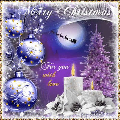 For You With Love. Free Merry Christmas Wishes eCards, Greeting Cards | 123 Greetings