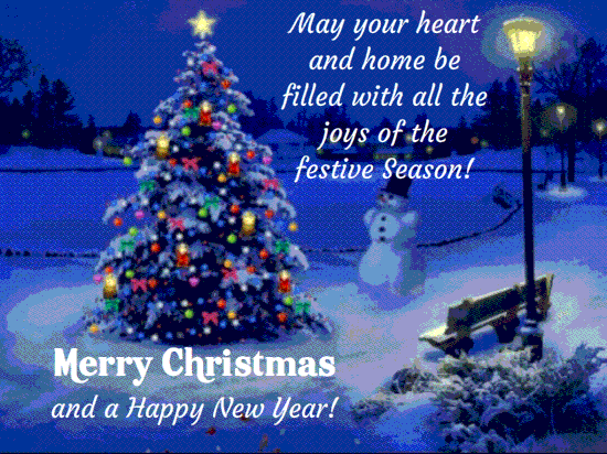 Celebrate Joys Of Festive Season! Free Merry Christmas Wishes eCards | 123  Greetings