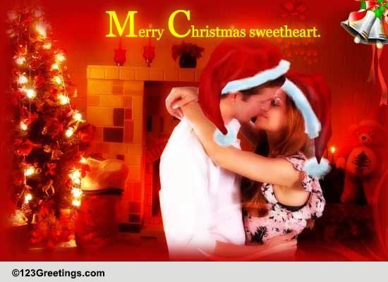 A Romantic Christmas Wish Free Merry Christmas Wishes Ecards 123 Greetings