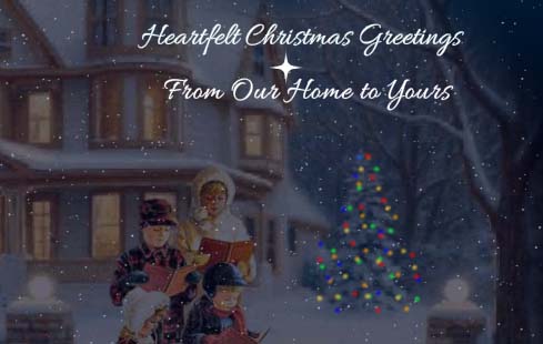 Glow Of Christmas. Free Merry Christmas eCards, Greeting Cards | 123