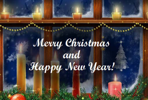 Warmth &amp; Joy Of Christmas! Free Merry Christmas Wishes eCards | 123