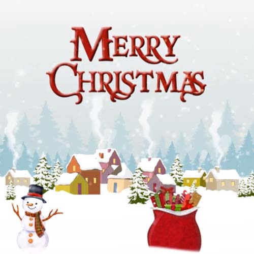 Christmas, Peace, Love! Free Merry Christmas Wishes eCards | 123 Greetings