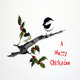A Merry Chickadee.
