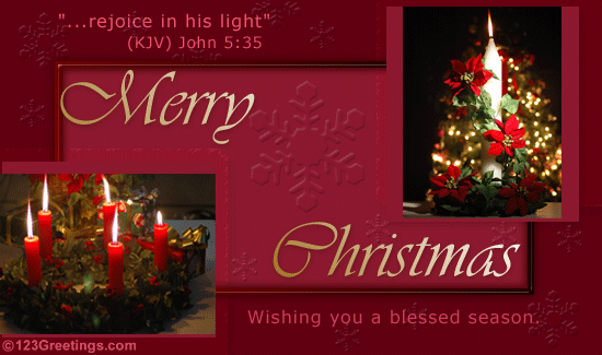 Joyful Christmas! Free Religious Blessings eCards, Greeting Cards  123