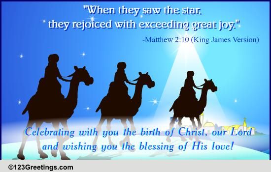 The Night Before Christmas! Free Religious Blessings eCards | 123 Greetings