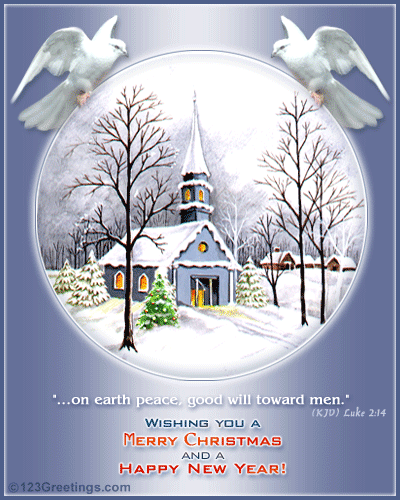 Peace And Goodwill! Free Spirit of Christmas eCards, Greeting Cards  123 Greetings