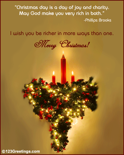 A Christmas Quote!