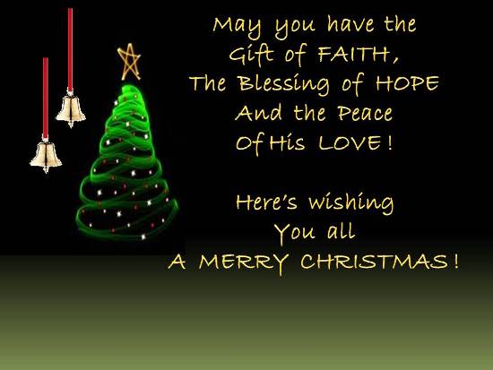 Share The Joyous Spirit Of Christmas. Free Spirit of Christmas eCards