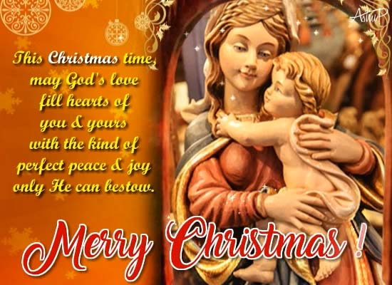 Perfect Peace &amp; Joy On Christmas! Free Spirit of Christmas eCards | 123 Greetings