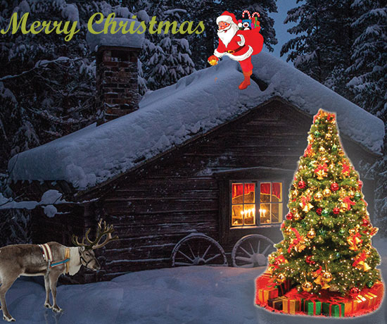 Christmas Joy From Santa. Free Christmas Cards Special eCards | 123