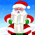 Santa Saying Thank You!
