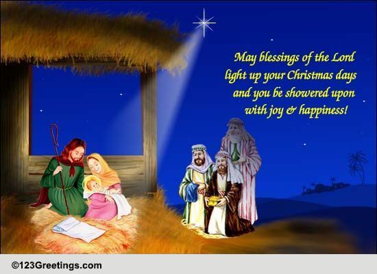 Joy To The World... Free Christmas Carol Day eCards, Greeting Cards
