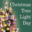 Warm Christmas Tree Light Day Wish...