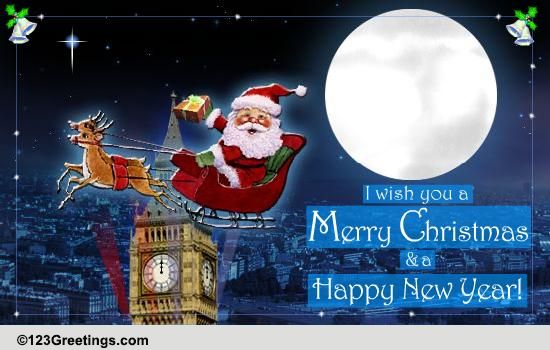 Christmas Wishes&hellip; Free English eCards, Greeting Cards | 123 Greetings