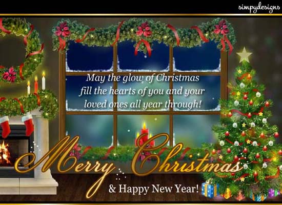 Christmas Wishes And Blessings. Free English eCards, Greeting Cards | 123 Greetings