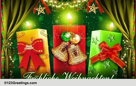 German Christmas Greetings! Free German eCards, Greeting Cards | 123 Greetings