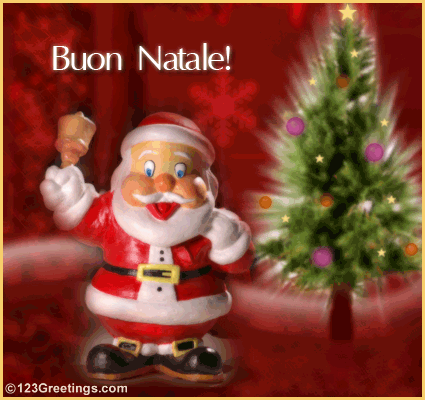 Buon Natale Greetings Italian.Buon Natale Free Italian Ecards Greeting Cards 123 Greetings