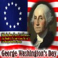 My George Washington’s Day Card.