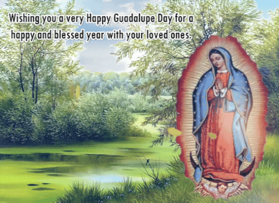 Guadalupe Blessed Card For You.