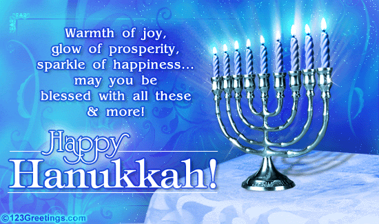 Happy Hanukkah! Festival Of Lights